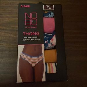 NOBO Thong set (5 pairs)